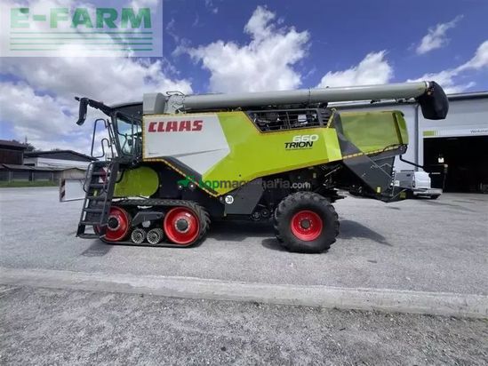 Cosechadora de Cereal - Claas - trion 660 terra trac