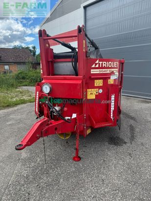 Remolqu esparcidor - Trioliet - trioliet futtermischwagen gigant 500