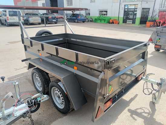 Remolque caja fija 2400x1400x500 de 2 ejes