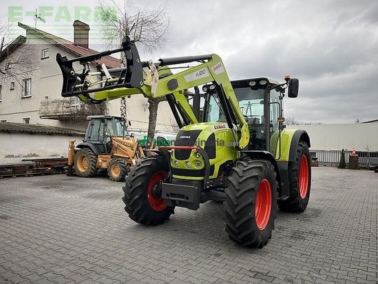 Tractor agrícola - Claas - ares 617 atz + claas fl120 ATZ
