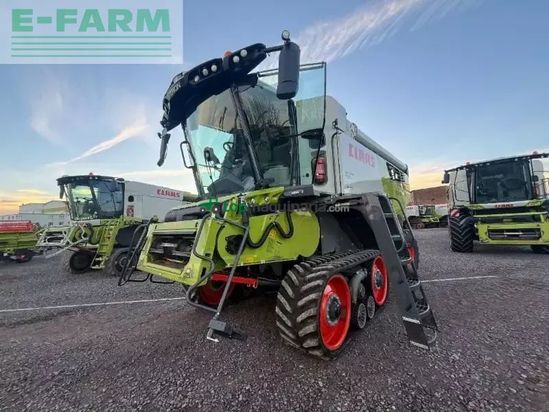 Cosechadora de Cereal - Claas - trion 750 terra trac