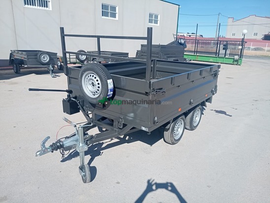 Remolque basculante 2600x1600x500 de 2 ejes
