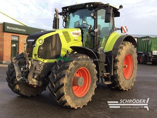 Tractor agrícola - Claas - axion 870 cmatic | rtk | s10 terminal CMATIC