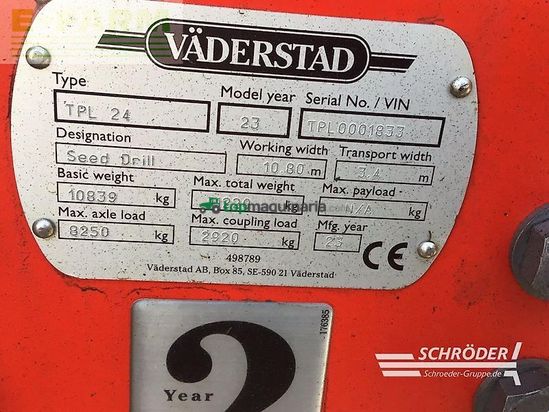 Sembradora - Väderstad - tempo l 24