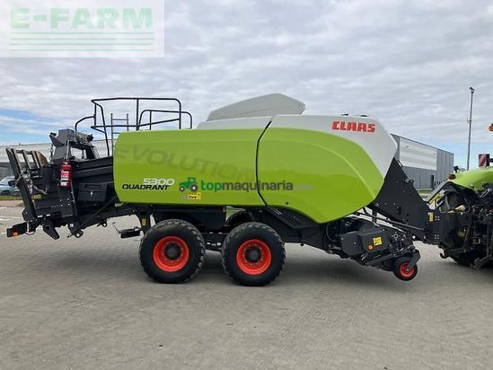 Empacadora gigant - Claas - quadrant 5300 rf t+st