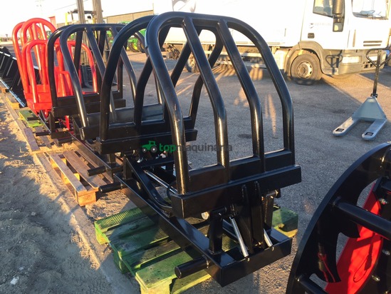 Pinza porta bolas y pacas para tractor y telescópica