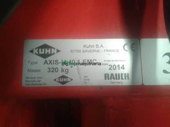 Abonadora Khun AXIS-H 40.1 EMC 3000 
