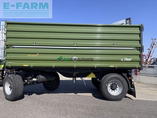 Remolqu agrícola - Fliegl - 18t kipper dk 180 maxum fox