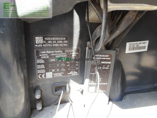 Elevadora - Linde - h25d-02 evo triplex ss 4.kreis zwillingsreifen