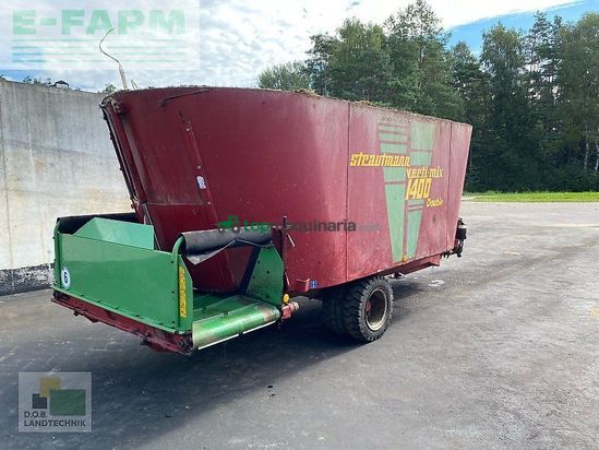 Remolqu esparcidor - Strautmann - verti mix 1400 double