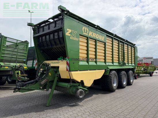Cinta transportadora de forraje - Krone - zx 560 gd