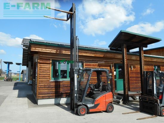 Elevadora - Linde - h16t-01 evo triplex 4,62m + ss + zv