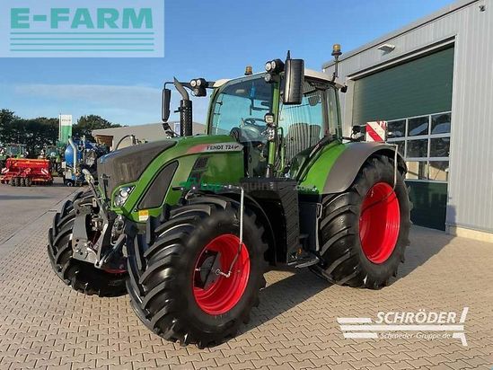 Tractor agrícola - Fendt - 724 vario s4 profi plus