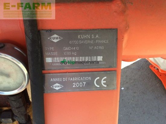 Cortacésped manual - Kuhn - gmd 4410