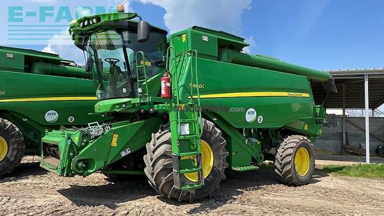 Cosechadora de Cereal - John Deere - t660i 4wd