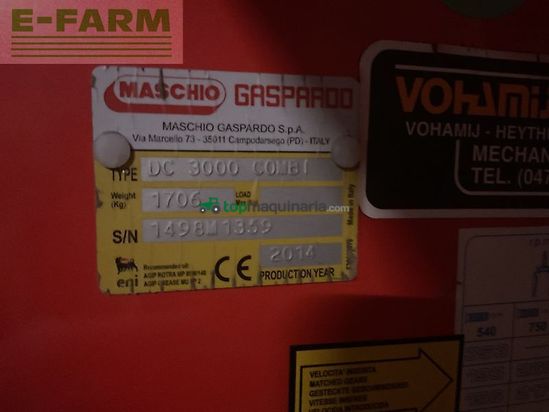 Sembradora - Maschio - maschio gaspardo dc300 + dama 300/29 zaaimachine