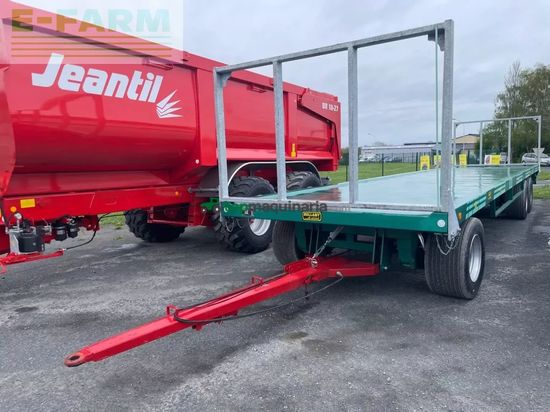 Remolqu agrícola -  - plateau traine lourd 6 roues 12 tdi 20