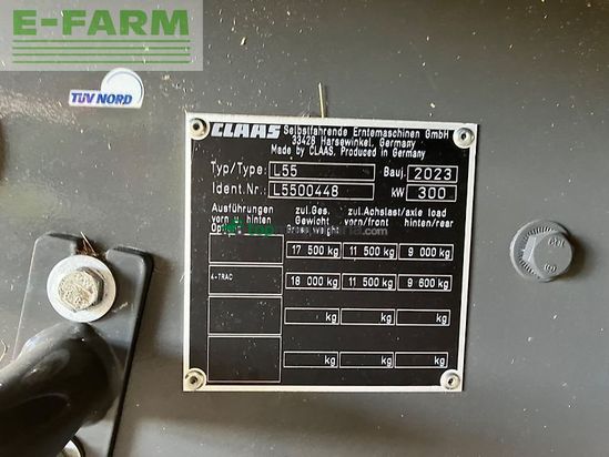 Cosechadora de Cereal - Claas - trion 730