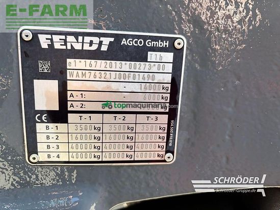 Tractor agrícola - Fendt - 720 vario gen6 profi plus