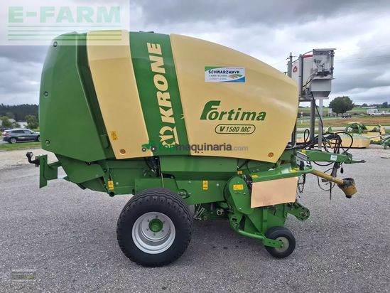 Empacadora gigant - Krone - fortima v 1500 mc