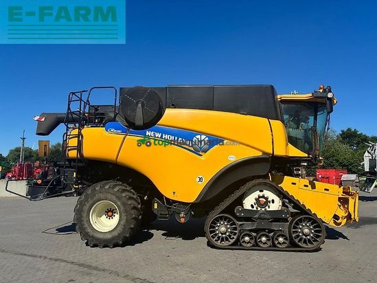 Cosechadora de Cereal - New Holland - cr 8080