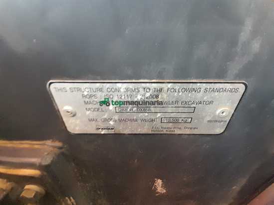 Miniexcavadora DEVELON DX85R-7