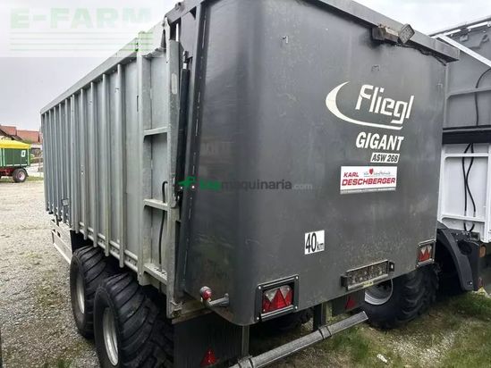 Cinta transportadora de forraje - Fliegl - asw 268