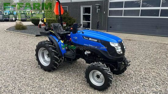 Tractor agrícola - Solis - s26 6+2 med brede traktordæk