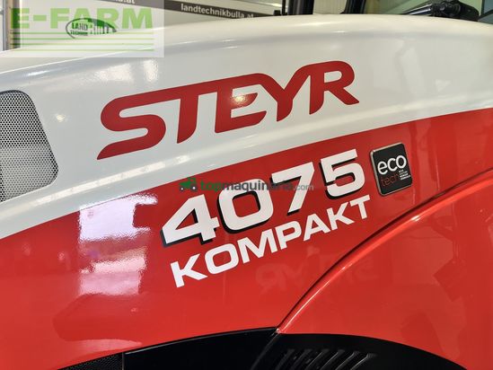 Tractor agrícola - Steyr - 4075 kompakt et basis