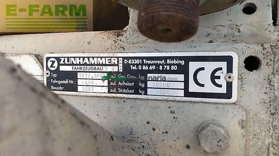 Cuba de purin - Zunhammer - pumptankwagen