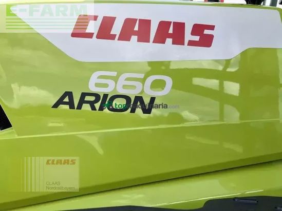 Tractor agrícola - Claas - arion 660 cmatic cebis s10 CMATIC CEBIS