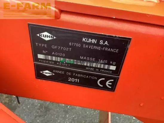 Henificador - Kuhn - gf7702