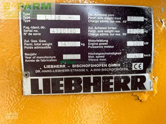 Minicargadora - Liebherr - l 538