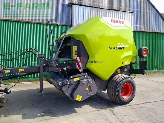 Empacadora gigant - Claas - rollant 520 rc