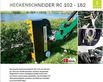 Grada rotativa -  - greentec heckenschneider rc 102