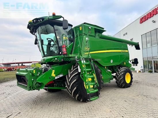 Cosechadora de Cereal - John Deere - t670i + 725x