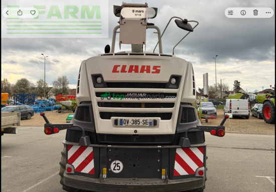 Cosechadora de Cereal - Claas - jaguar 840 t4i (496/440)