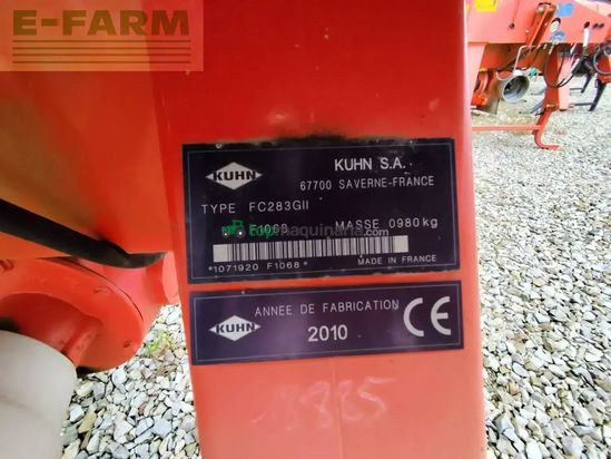 Cortacésped manual - Kuhn - fc 283