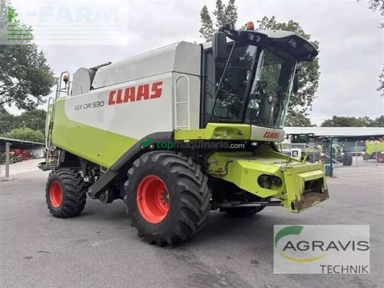 Cosechadora de Cereal - Claas - lexion 530 allrad + sw c 540