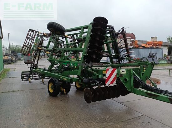 Combinado de siembra - John Deere - 420 a mulch finisher
