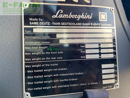 Tractor agrícola - Lamborghini - r6.160 dcr 4 v *kundenauftrag*