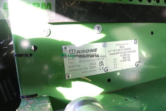 Empacadora gigant - Krone - comprima v 180 xc