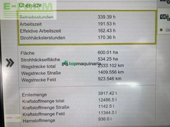 Cosechadora de Cereal - Claas - trion 750