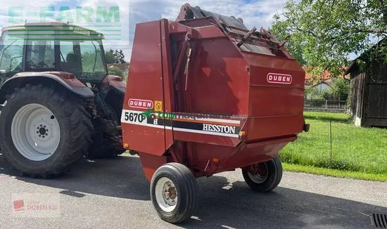 Empacadora gigant - Fiat - hesston 5670