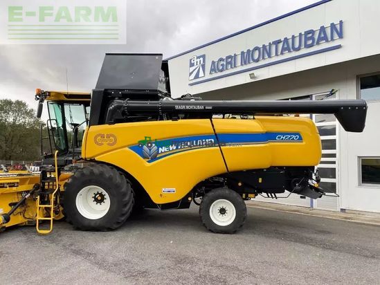 Cosechadora de Cereal - New Holland - ch 7.70 laterale