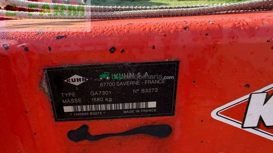 Rastrillo - Kuhn - andaineur ga7301 kuhn