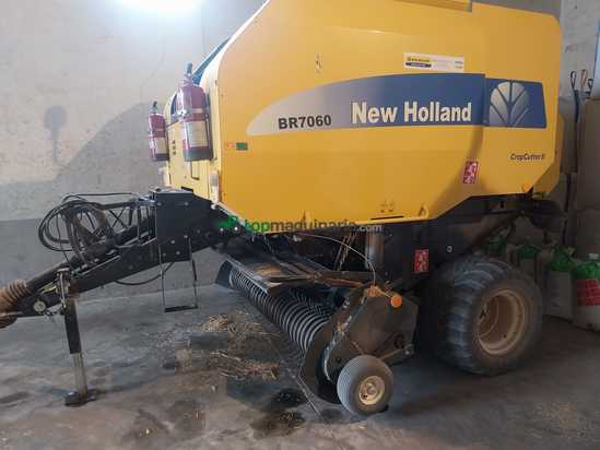 Rotoempacadora New Holland BR7060 con picador