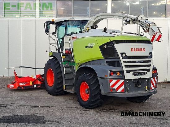 Cosechadora de Cereal - Claas - jaguar 940 498 including kemper 360 plus