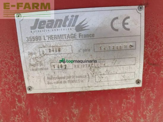 Remolqu esparcidor - Jeantil - d2400