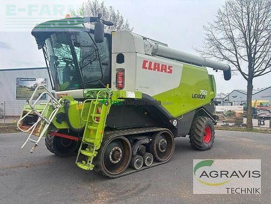Cosechadora de Cereal - Claas - lexion 750 terra trac